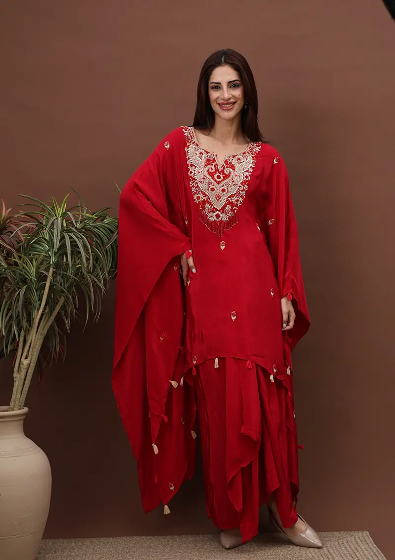 Gulzaar Mint Green Floral Sharara